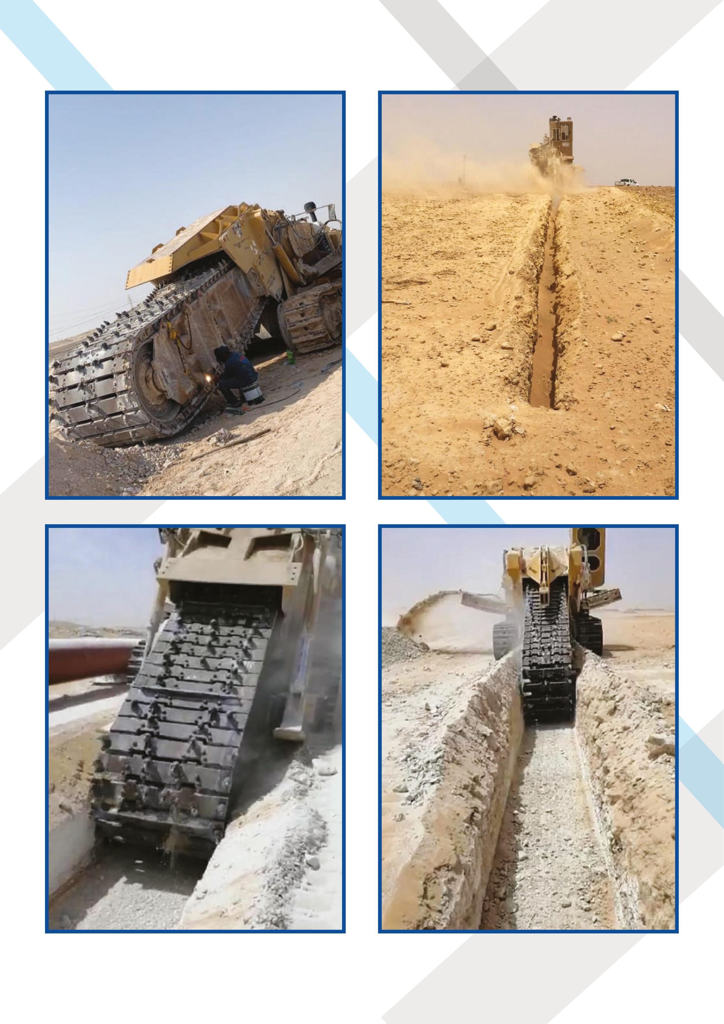 عمليات الحفر الدقيق في الصحراء
